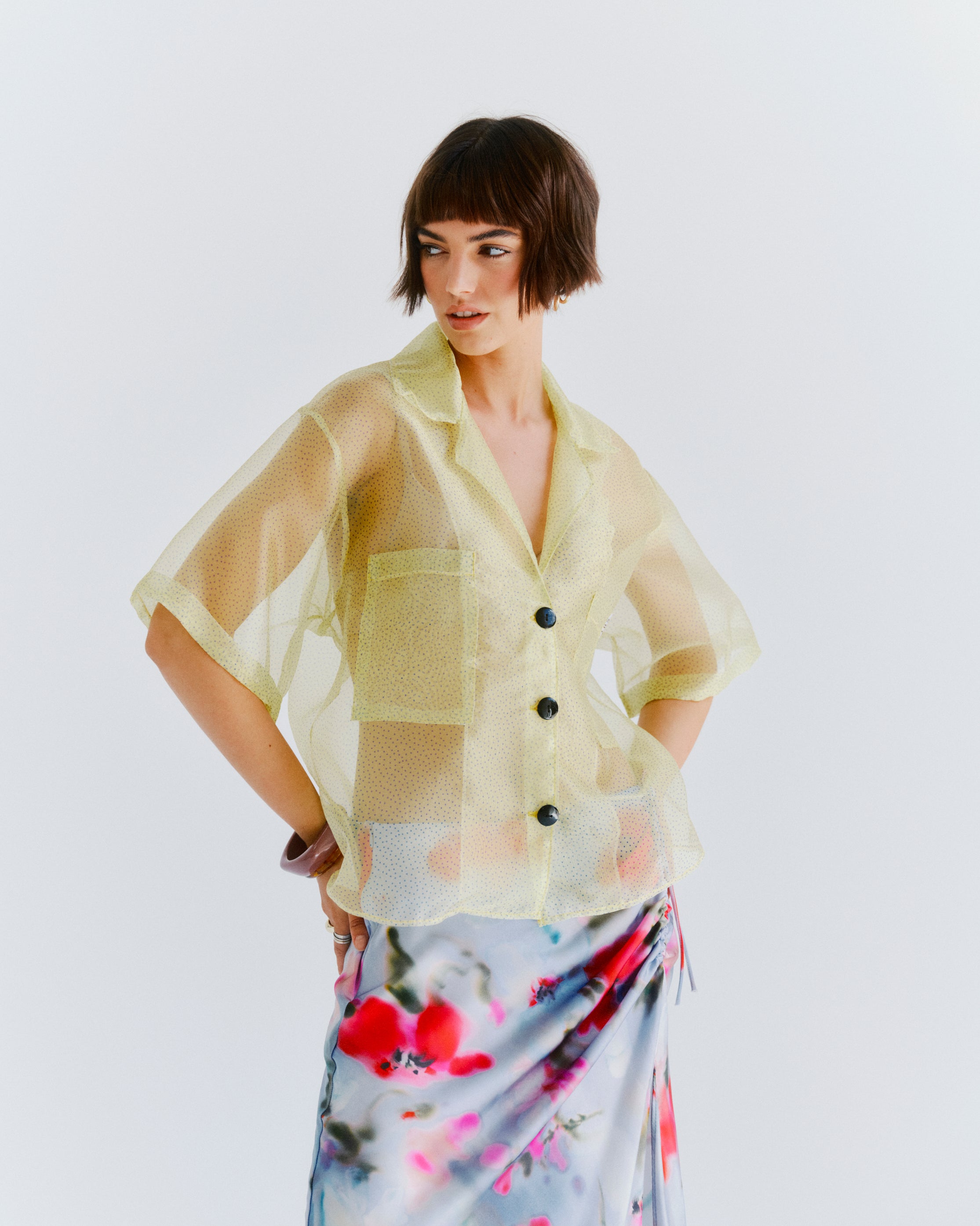 Yellow shirt