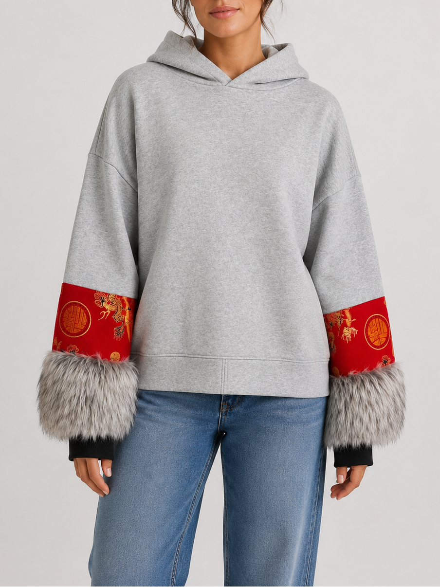 Fur Hoodie