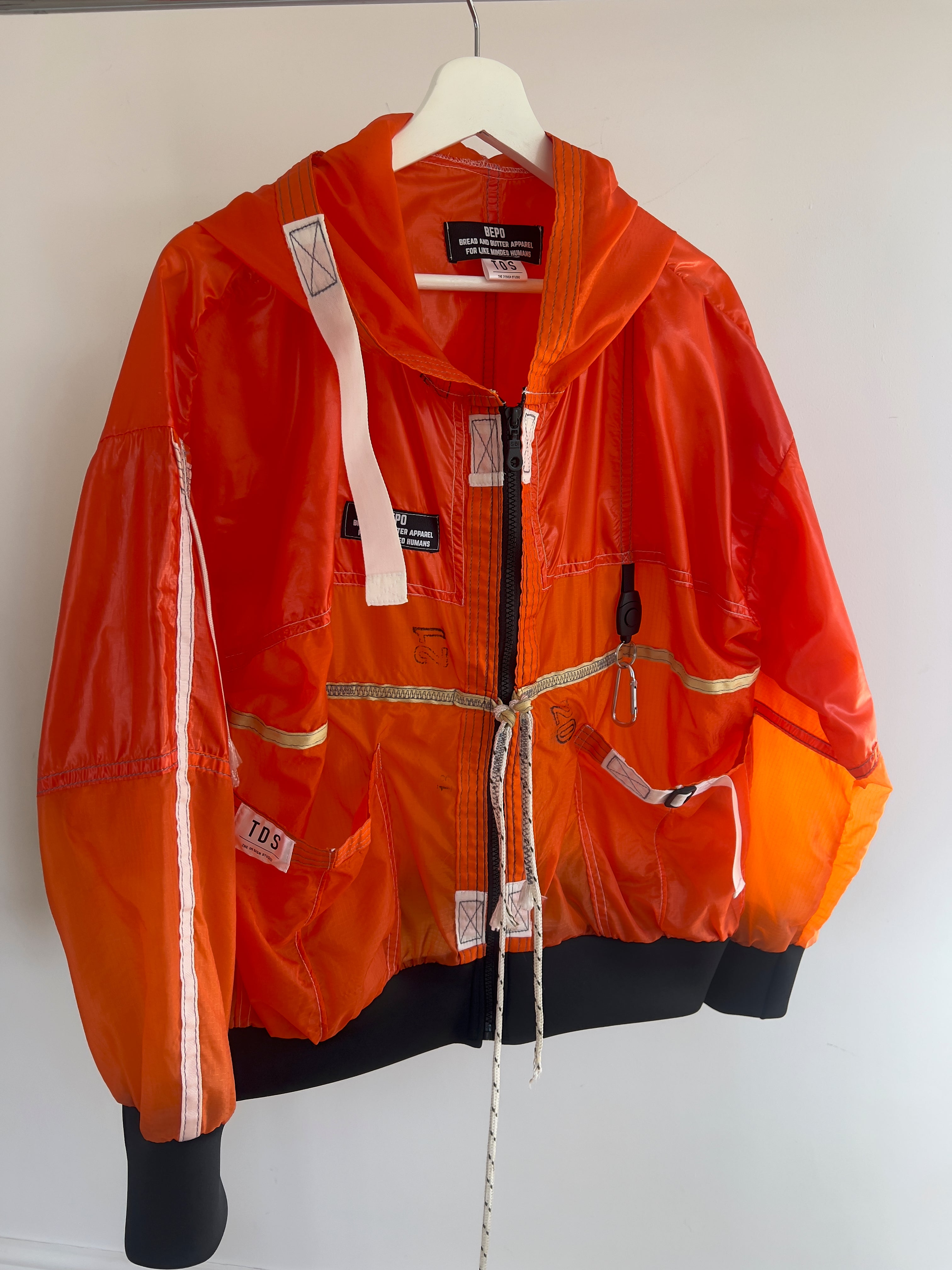 Orange Parachute Jacket
