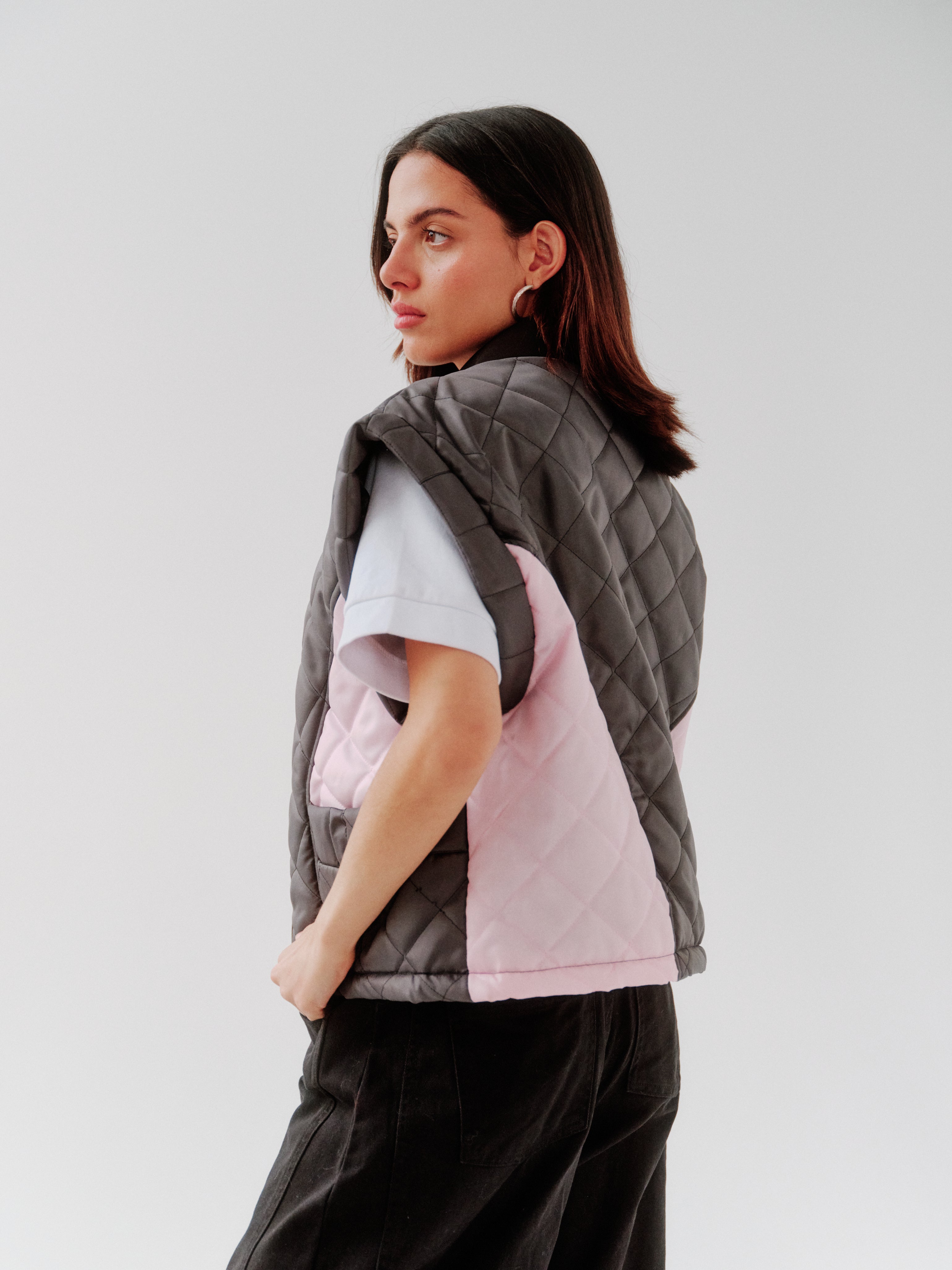 Grey gilet