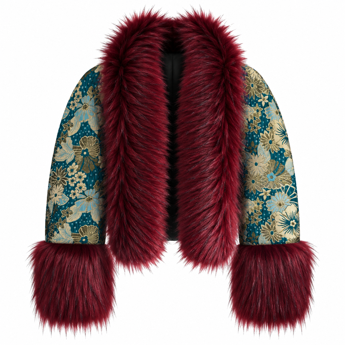 Turquoise Brocade