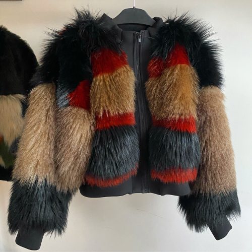 High quality faux fur Jacket